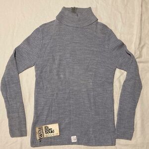 Vintage Sidney Gould Women's Gray Turtleneck Sweater | Dead Stock - NWT